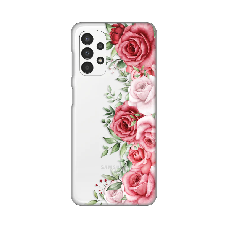 Torbica Silikonska Print Skin za Samsung A135F Galaxy A13 4G Wild Roses