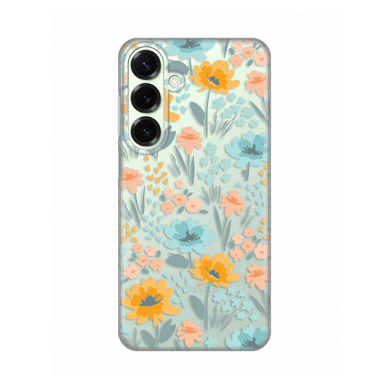 Torbica Silikonska Print Skin za Samsung S936B Galaxy S25 Plus Lovely Flowers