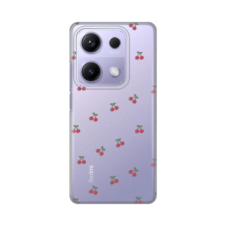 Torbica Silikonska Print Skin za Xiaomi Redmi 14s Little Cherry