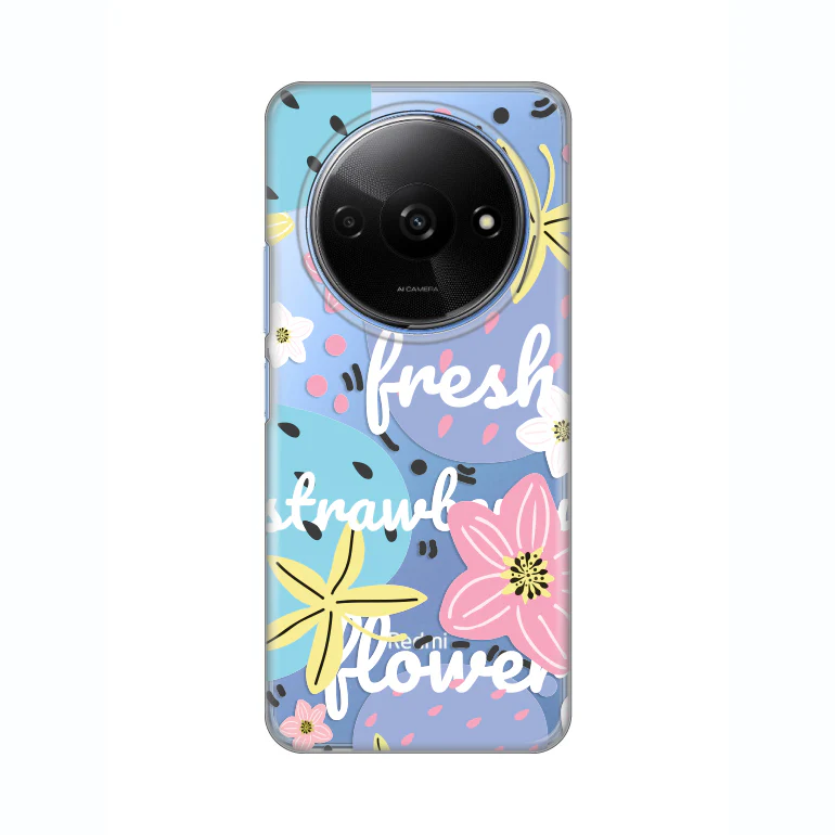 Torbica Silikonska Print Skin za Xiaomi Redmi A3 Fresh Pastel