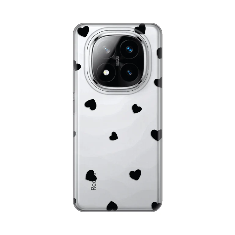 Torbica Silikonska Print Skin za Xiaomi Redmi Note 14 Pro Plus Hearts