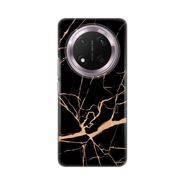 Torbica Silikonska Print za Honor Magic 7 Lite All Black