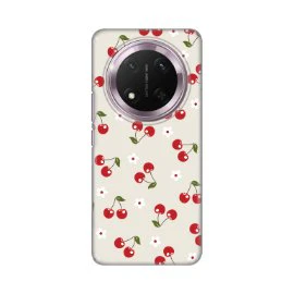 Torbica Silikonska Print za Honor Magic 7 Lite Cherry and Flowers