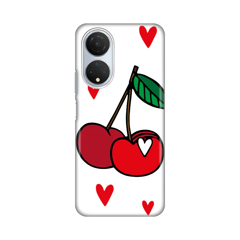 Torbica Silikonska Print za Honor X7 Cherry