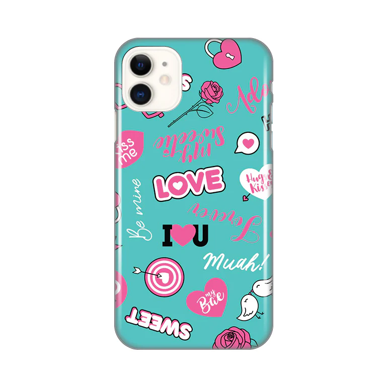 Torbica Silikonska Print za iPhone 11 6.1 Love