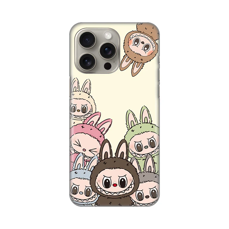 Torbica Silikonska Print za iPhone 15 Pro Max 6.7 La Bubu
