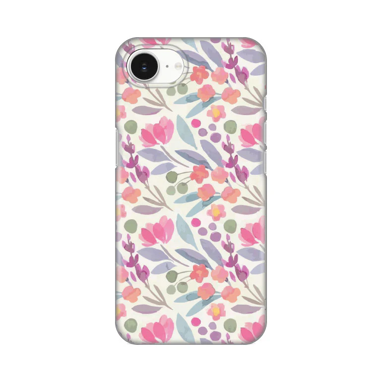 Torbica Silikonska Print za iPhone 16e 6.1 Watercolor Flowers