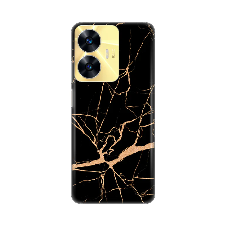 Torbica Silikonska Print za Realme C55 All Black