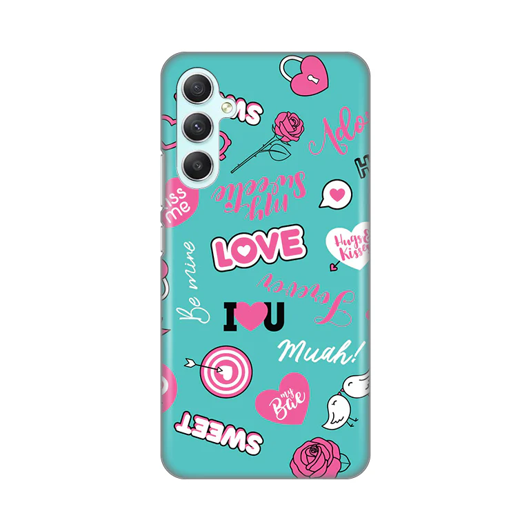 Torbica Silikonska Print za Samsung A346B Galaxy A34 5G Love