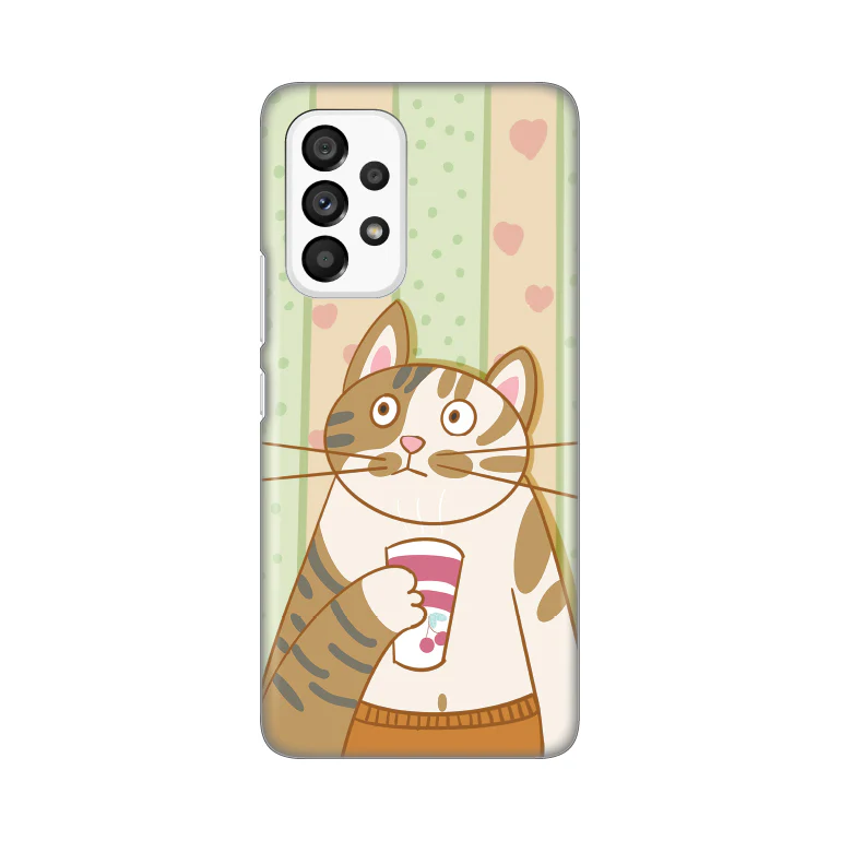 Torbica Silikonska Print za Samsung A536B Galaxy A53 5G Cool Cat