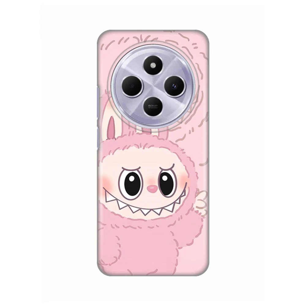 Torbica Silikonska Print za Xiaomi Redmi 14C/Redmi A4 La Bubu Pink
