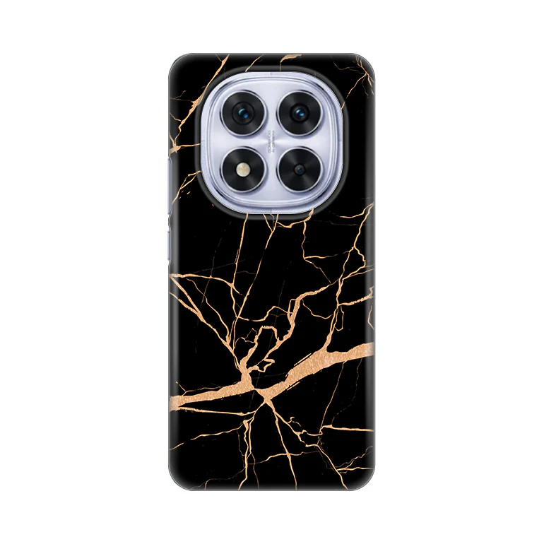 Torbica Silikonska Print za Xiaomi Redmi Note 14 Pro 5G (EU) All Black