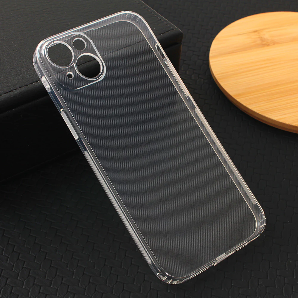 Torbica silikonska Ultra Thin with pluggy za iPhone 15 Plus 6.7