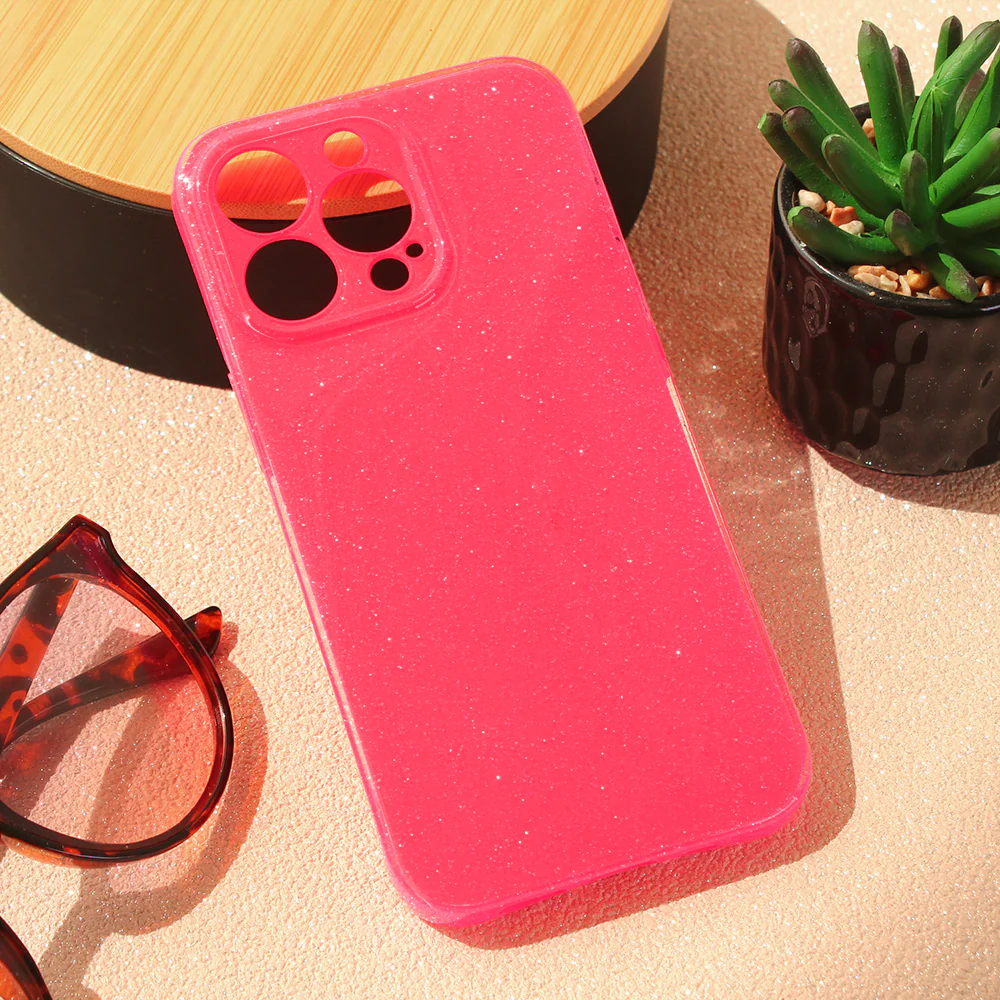 Torbica Sparkle Dust za iPhone 13 Pro 6.1 pink