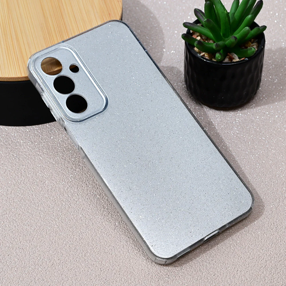 Torbica Sparkle Dust za Samsung A165F Galaxy A16 5G srebrna