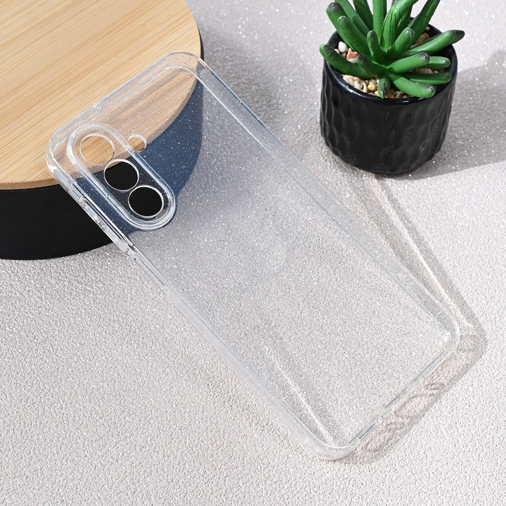 Torbica Sparkle Dust za Samsung A266B Galaxy A26 5G transparent