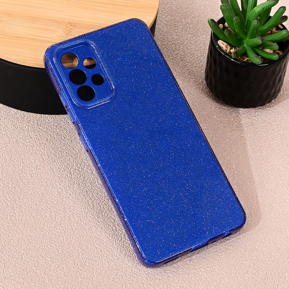 Torbica Sparkle Dust za Samsung A325F Galaxy A32 4G (EU) tamno plava