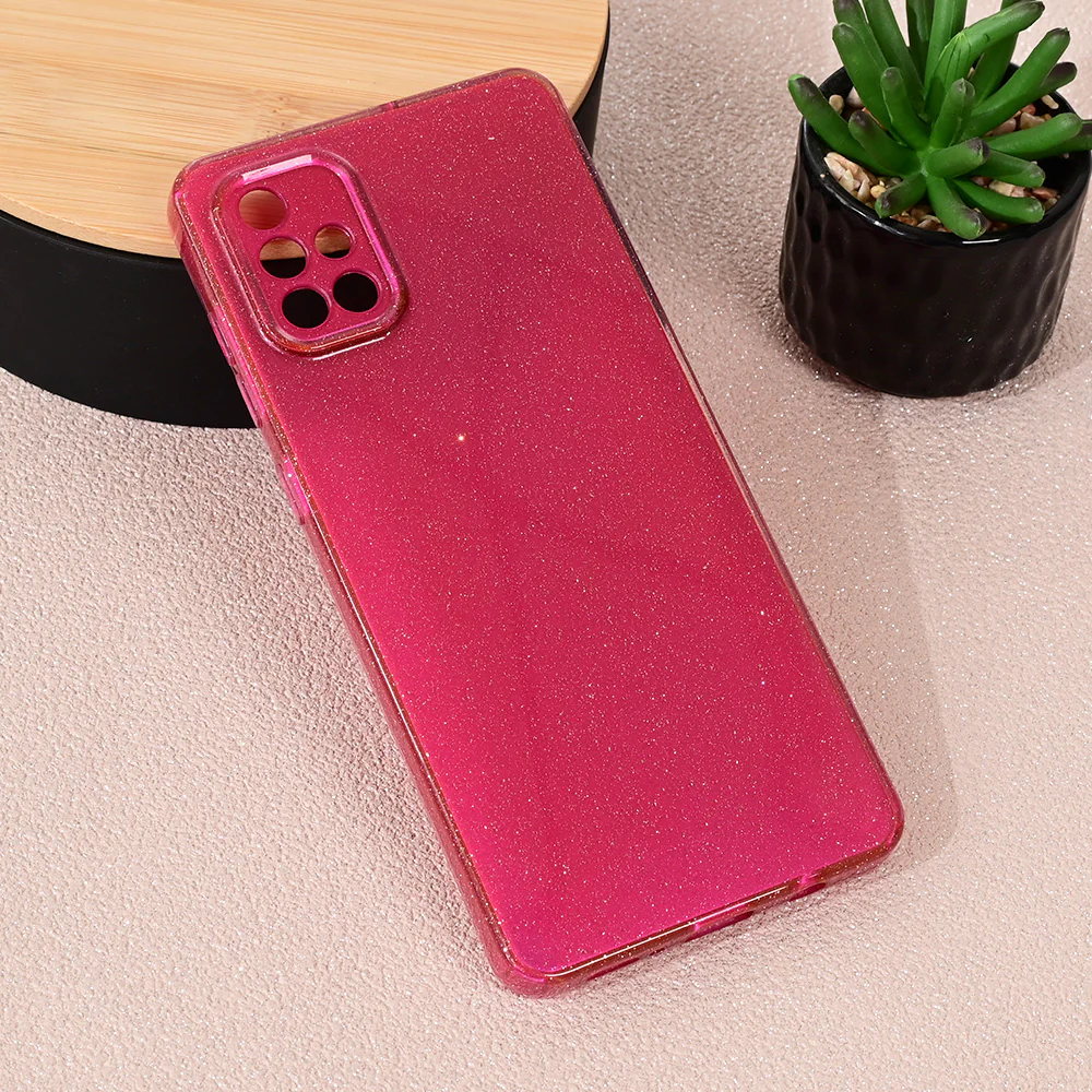 Torbica Sparkle Dust za Samsung A715F Galaxy A71 bordo