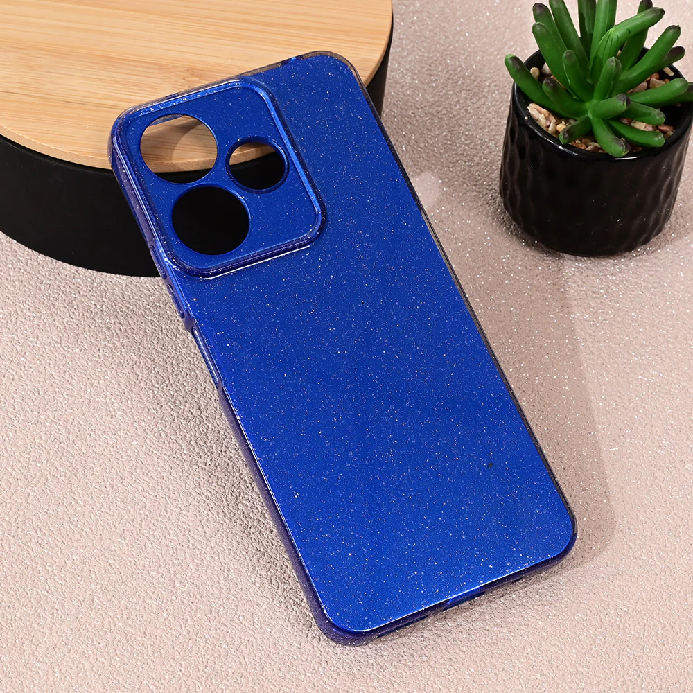 Torbica Sparkle Dust za Xiaomi Redmi 13 4G tamno plava