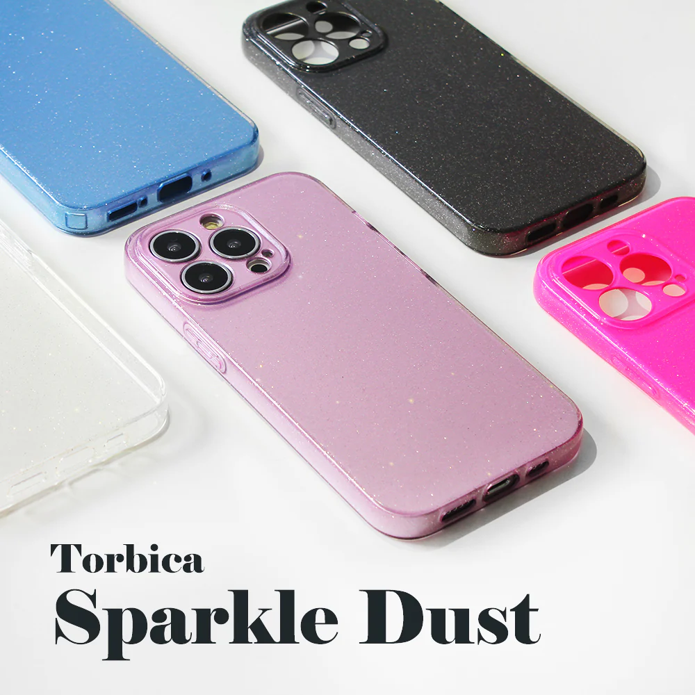 Torbica Sparkle Dust za Xiaomi Redmi 14C/Redmi A4 zelena