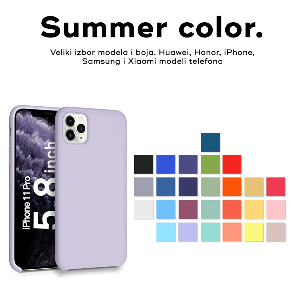Torbica Summer color za iPhone 16 6.1 ljubicasta