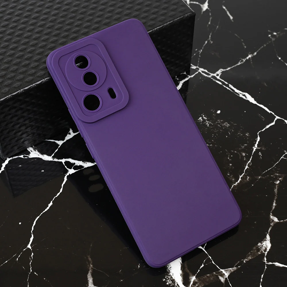 Torbica Teracell Giulietta za Xiaomi 13 Lite mat tamno ljubicasta