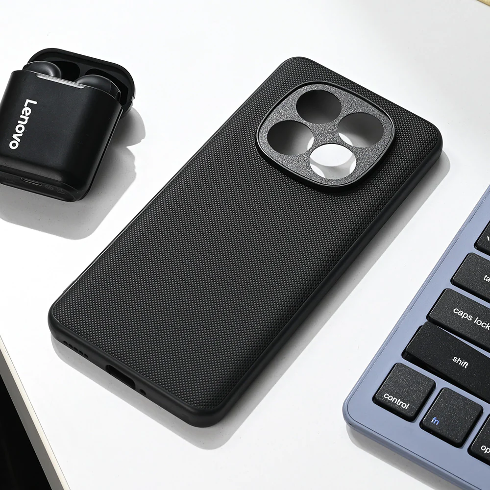 Torbica Teracell Scrub za Xiaomi Redmi Note 14 Pro Plus crna