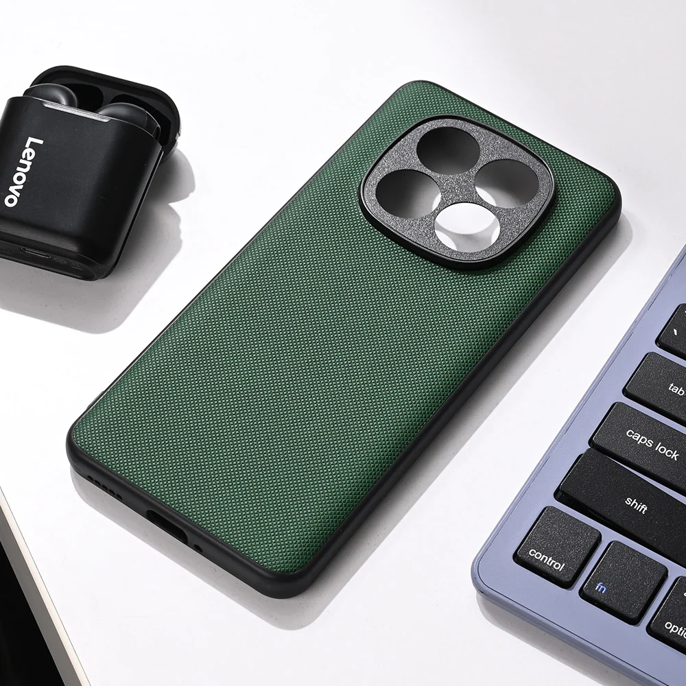 Torbica Teracell Scrub za Xiaomi Redmi Note 14 Pro Plus tamno zelena