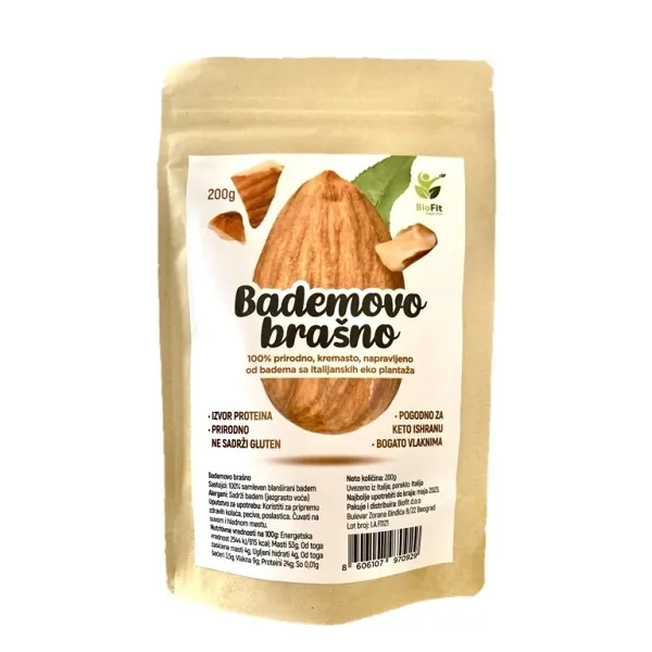 Bademovo brašno 200g Biofit