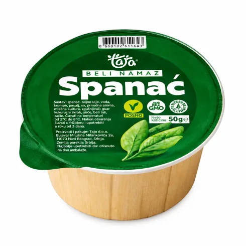 Biljni Namaz od Spanaća 50g Tara