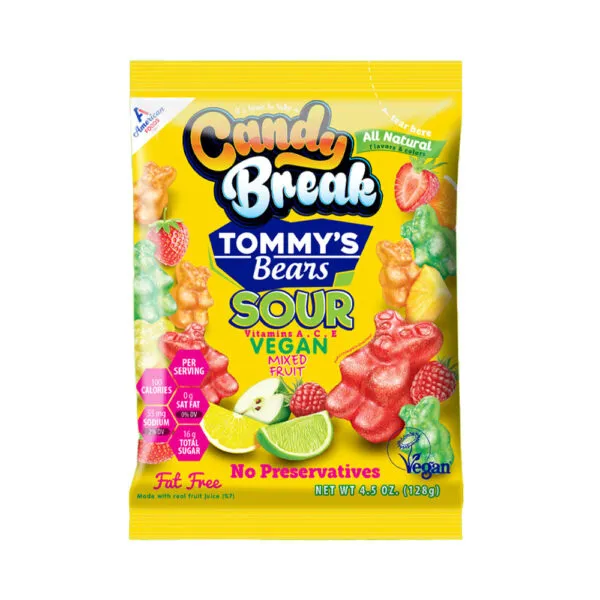 CANDY BREAK SOUR gumene bombone 128g Tommy S