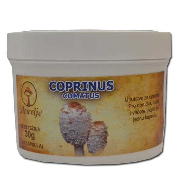 Coprinus Comatus 100 kapsula