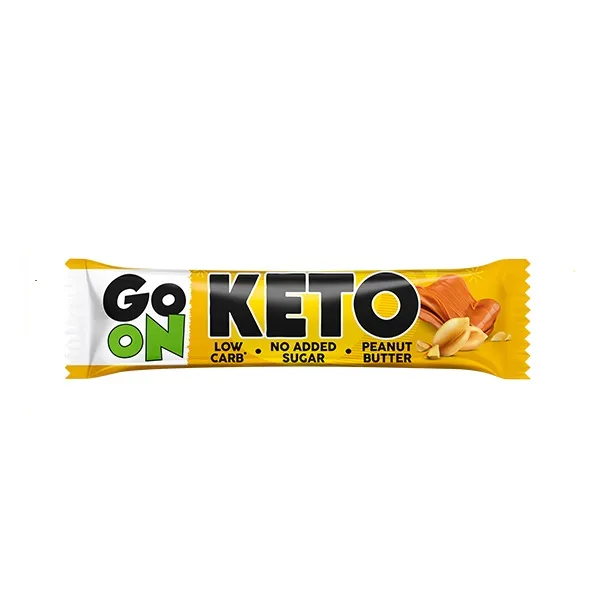 GO ON Keto bar kikiriki i čia semenke 50g