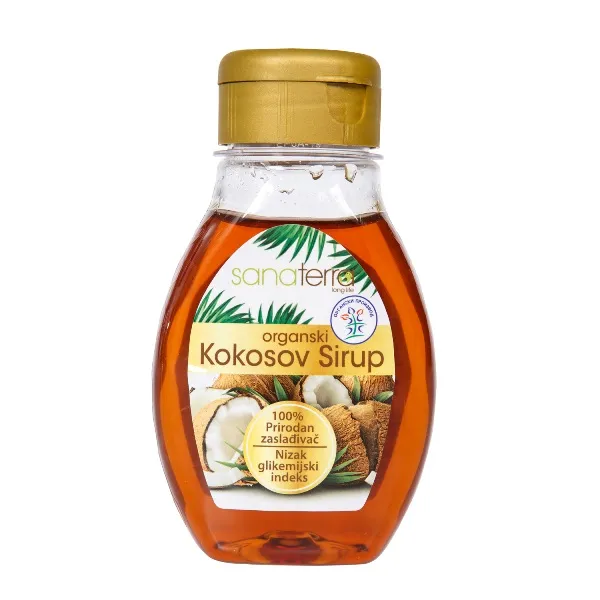 Kokosov  sirup organski 250g Sanaterra