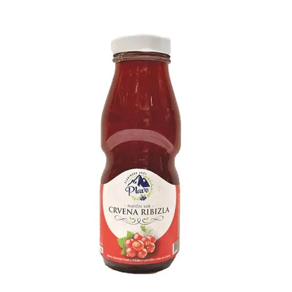 Matični sok od crvene  ribizle 200ml  Plavo