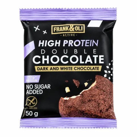 Proteinski keks sa tamnom i belom čokoladom 50g Frank&Oli