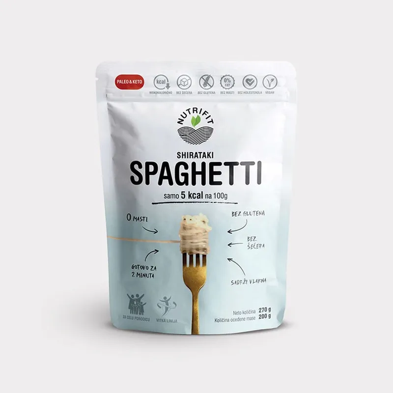 Shirataki ( Konjac ) Spaghetti 250g Nutrifit