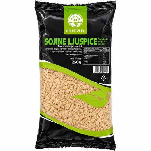 Sojine ljuspice 250g Lučar