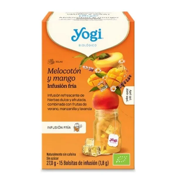 Yogi Tea Peach Mango Cold Brew Organic čaj 27g