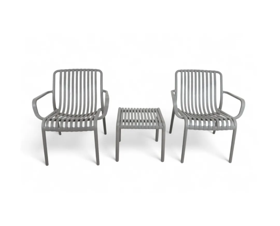 Baštenski set Luna – Grigio 2+1