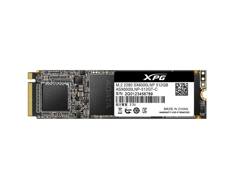 A-DATA 512GB M.2 PCIE GEN 3 X4 NVME ASX6000LNP-512GT-C SSD