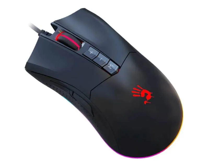 A4 TECH ES9 BLOODY RGB ESPORTS GAMING OPTICAL USB CRNI MIŠ