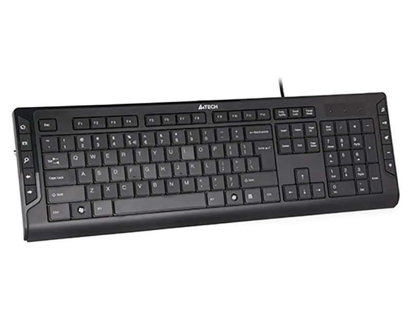 A4 TECH KD-600 X-SLIM USB US CRNA TASTATURA