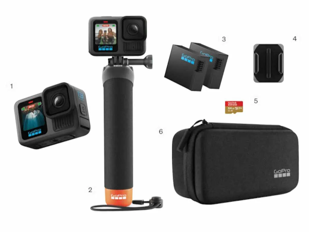 AKCIONA KAMERA GOPRO HERO13 BLACK ACCESSORY BUNDLE