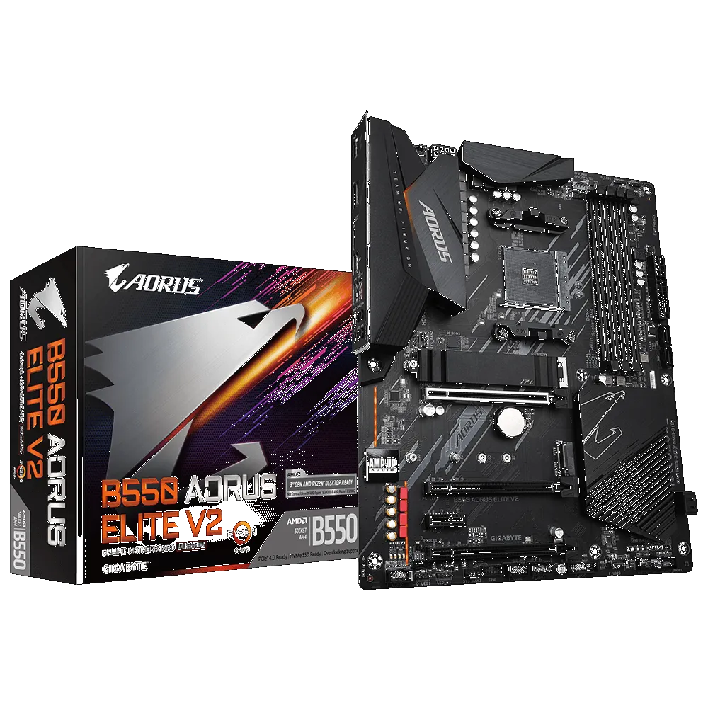 AM4 , AMD B550 CHIPSET, 4X DDR4, SUPPORTS AMD RYZEN 5000 SERIES/ RYZEN 5000 G-SERIES/ RYZEN 4000 G-S