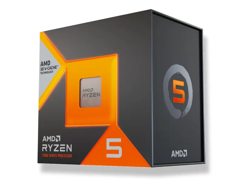 AMD RYZEN 5 7500X3D 6 CORES DO 4.5GHZ BOX (100-100001904WOF) PROCESOR