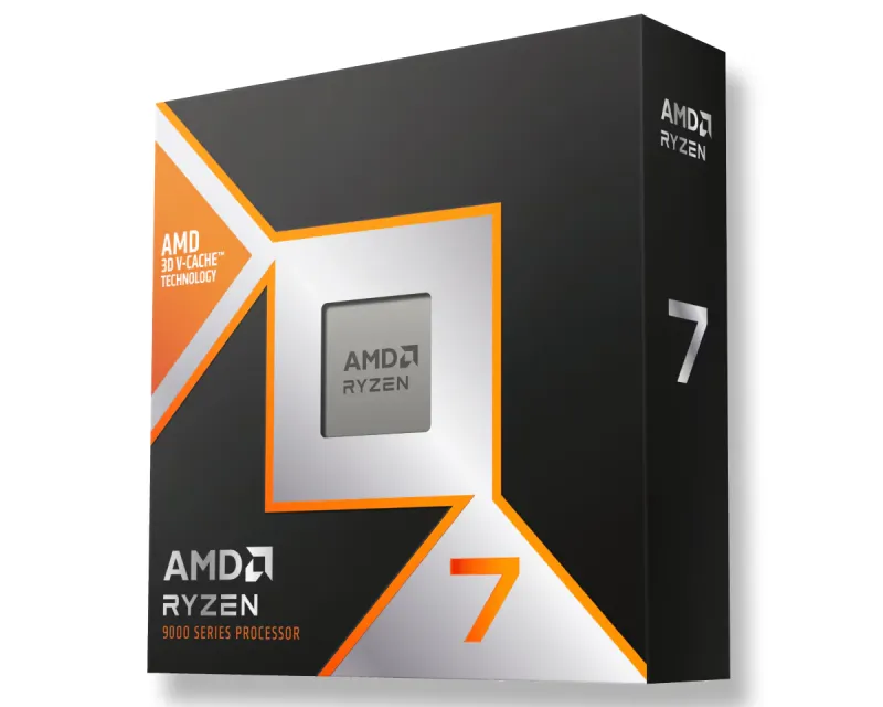 AMD RYZEN 7 9800X3D 8 CORES DO 5.2GHZ BOX (100-100001084WOF) PROCESOR