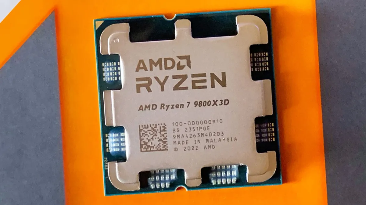 AMD RYZEN 7 9800X3D 8 CORES DO 5.2GHZ - TRAY(BEZ KUTIJE)