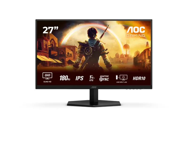AOC 27 INČA Q27G42XE QHD 2560X1440 FAST IPS 180 HZ GAMING MONITOR