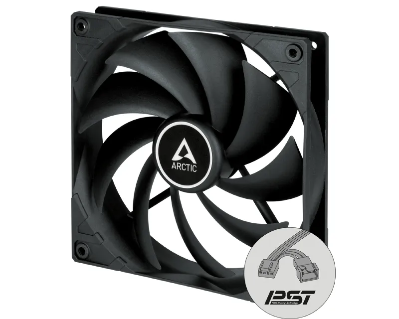 ARCTIC F14 PWM PST CO 140MM VENTILATOR CRNI (ACFAN00220A)